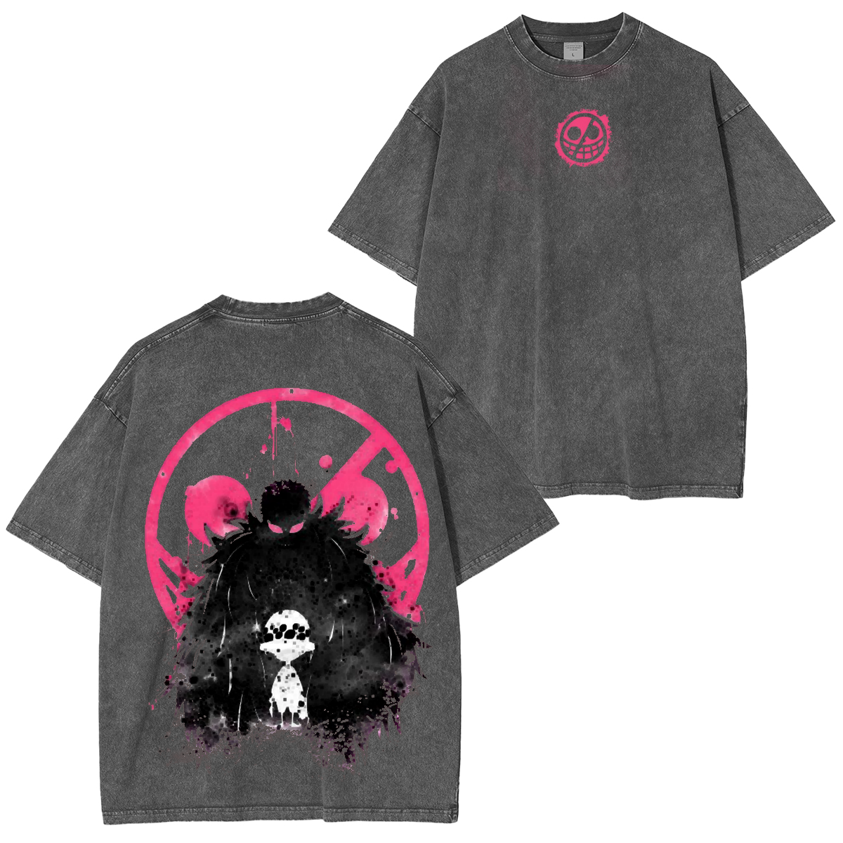 Donquixote Doflamingo Vintage Retro Wash Polera