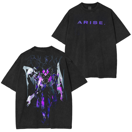 Solo Leveling Unisex Washed T-Shirt