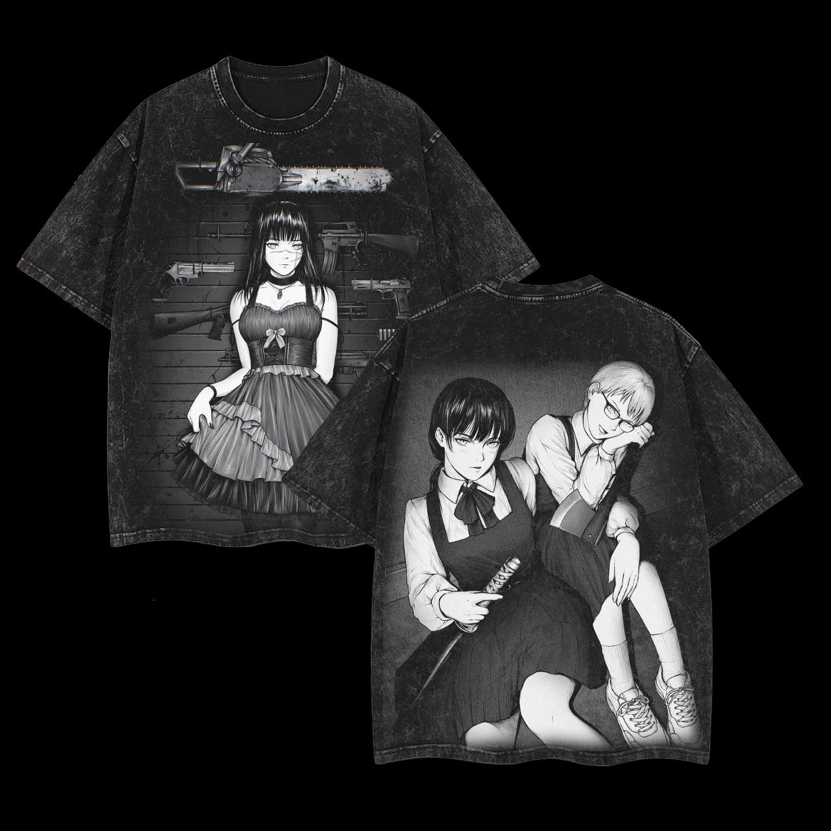 Chainsaw Man Vintage Washed T-Shirt