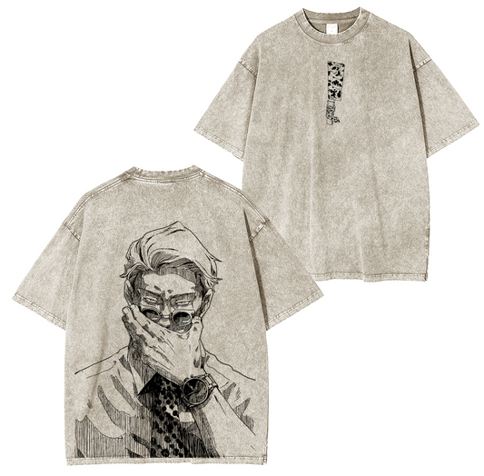 Kento Nanami,Jujutsu Kaisen Anime Washed T-shirt/Crewneck/Hoodie