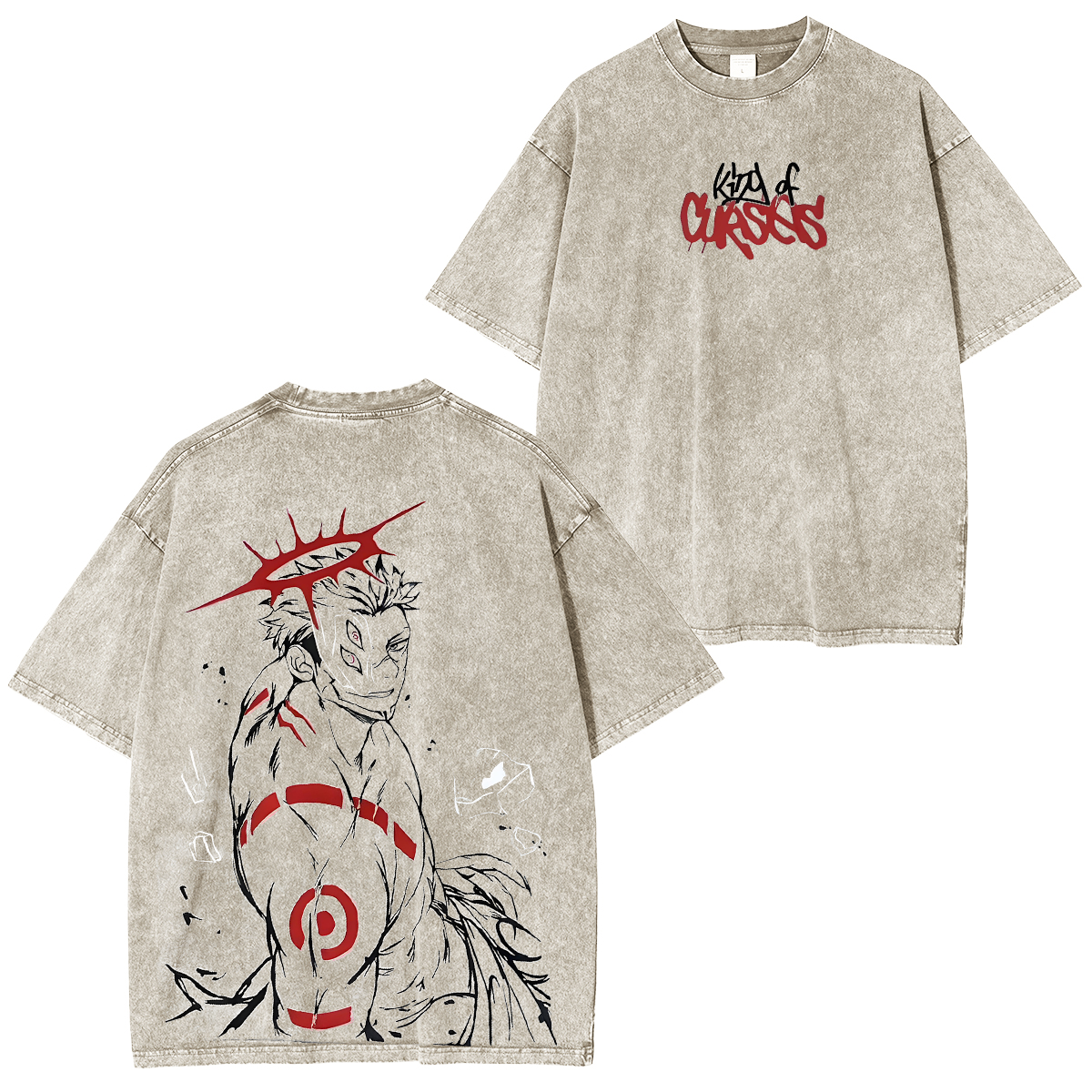 Ryomen Sukuna - King of the Curses Jujutsu Kaisen T-shirt