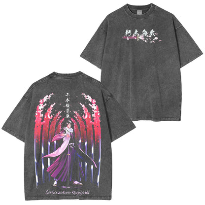 BLEACH :Byakuya Kuchiki Polera Lavada Vintage