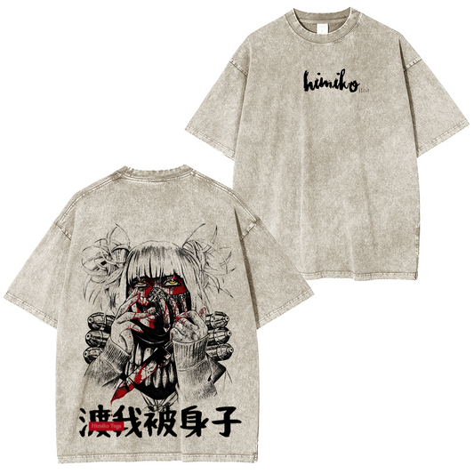 My Hero Academia Vintage Washed T-shirt/Crewneck/Hoodie