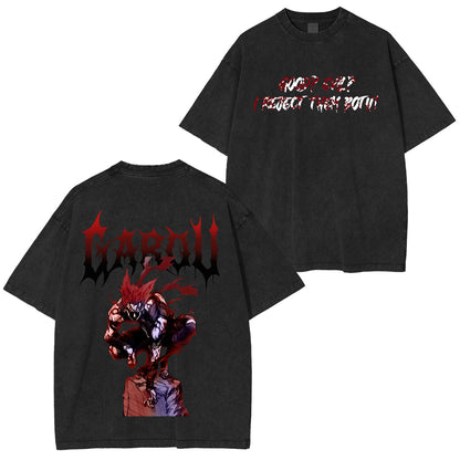 One Punch Man Polera Lavada