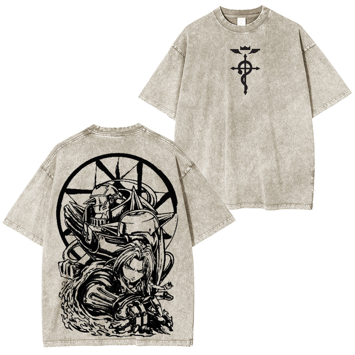 Fullmetal Alchemist Vintage Washed T-shirt/Crewneck/Hoodie