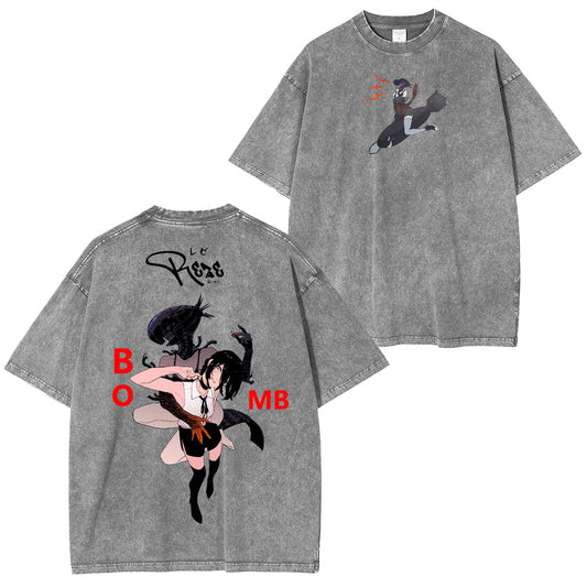 Chainsaw Man Vintage Washed T-shirt/Crewneck/Hoodie