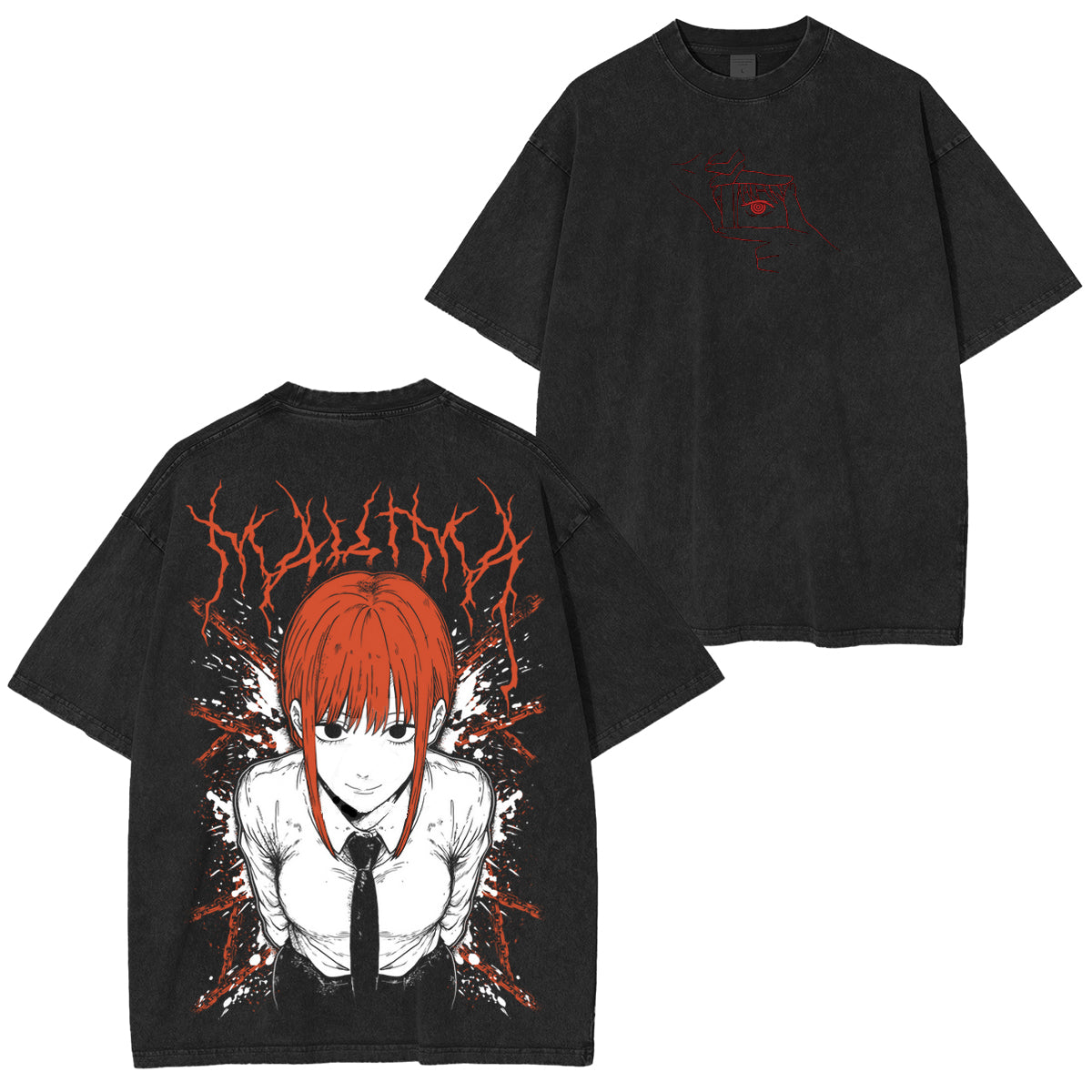 Chainsaw Man Vintage Washed T-shirt/Crewneck/Hoodie
