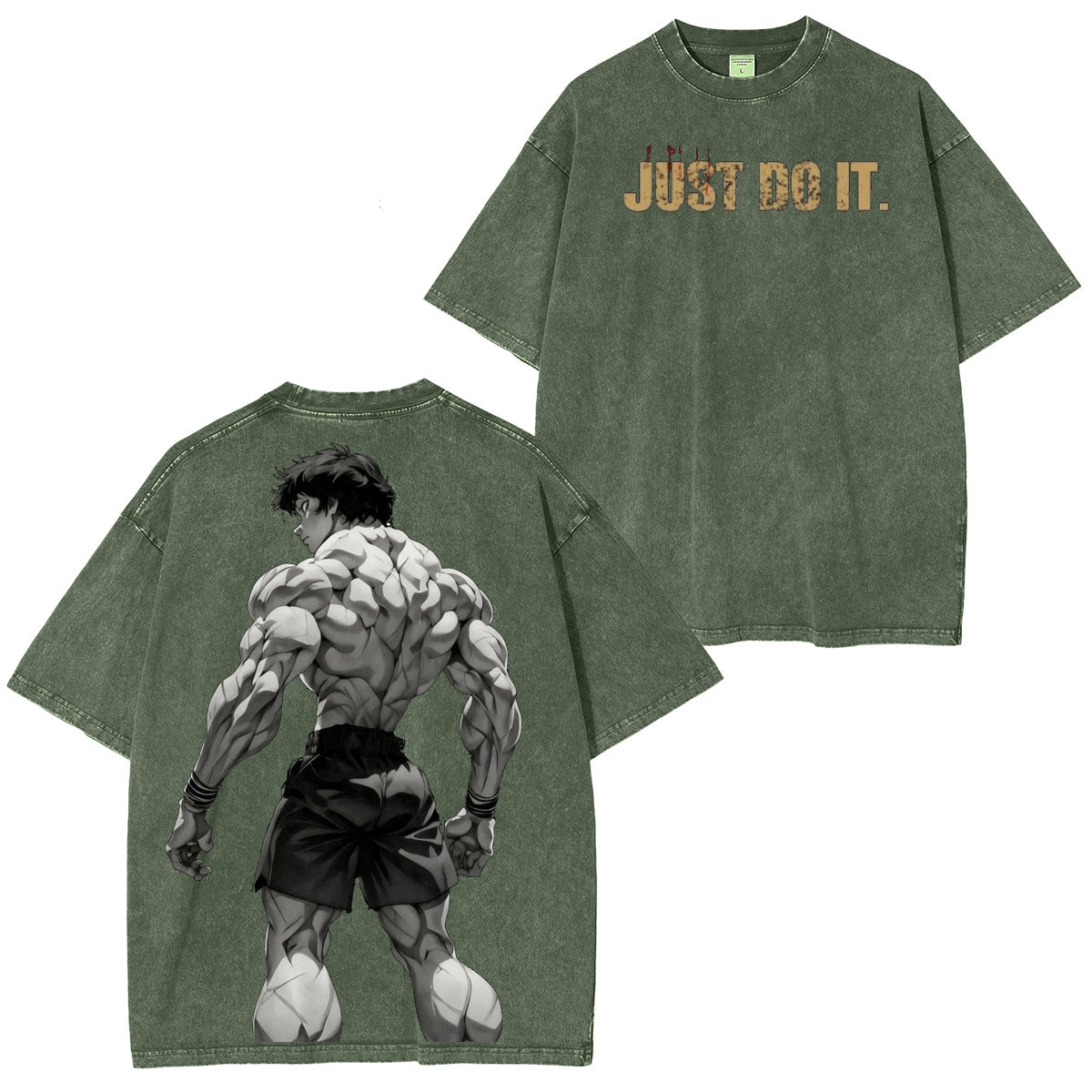Baki Vintage Washed T-shirt/Crewneck/Hoodie