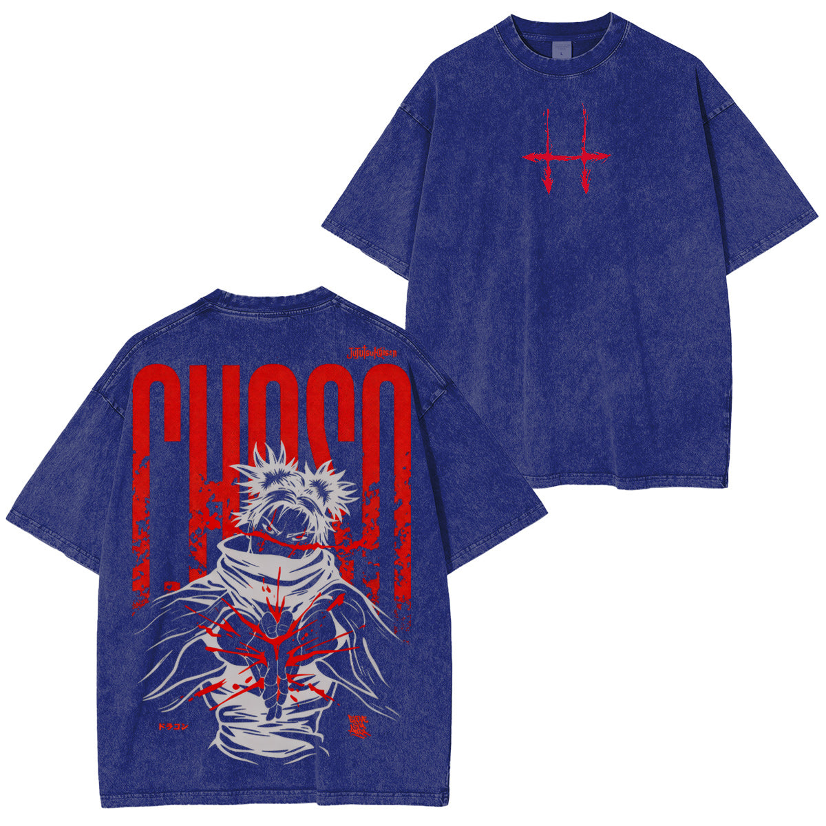 Jujutsu Kaisen Vintage Washed T-shirt/Crewneck/Hoodie