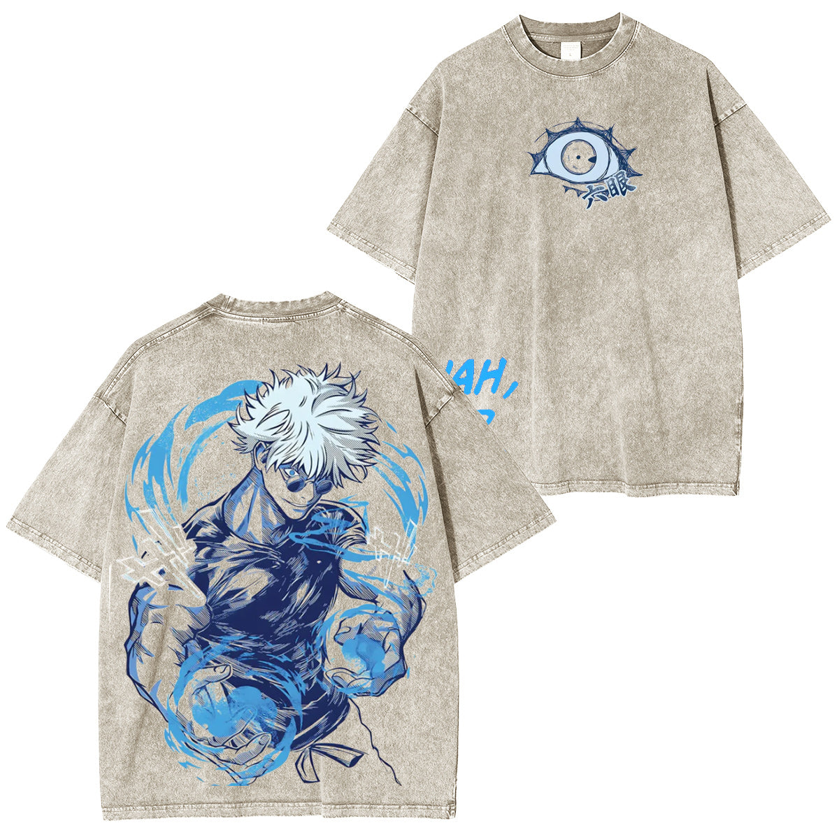 Jujutsu Kaisen Vintage Washed T-shirt/Crewneck/Hoodie