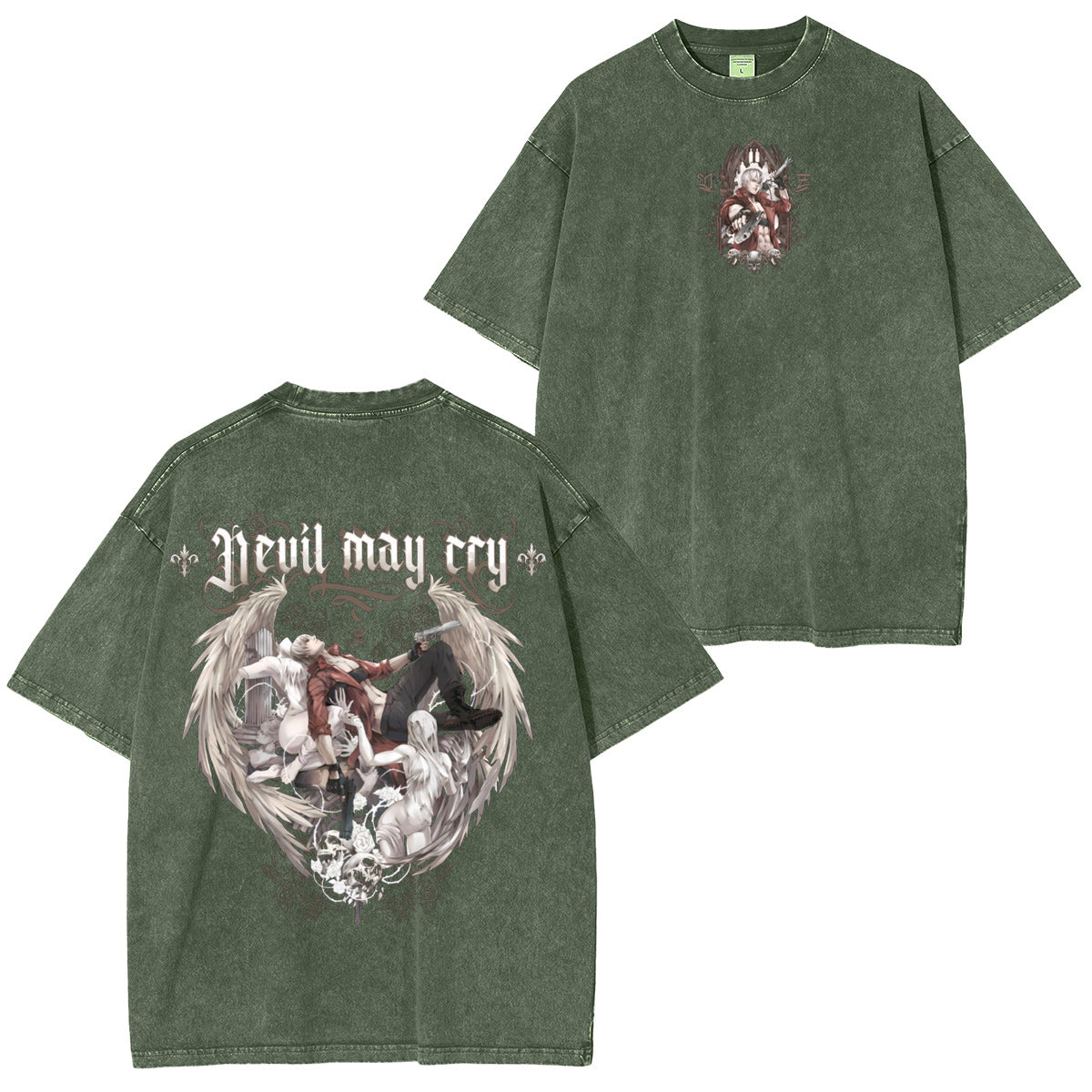 Devil May Cry Vintage Washed T-shirt/Crewneck/Hoodie