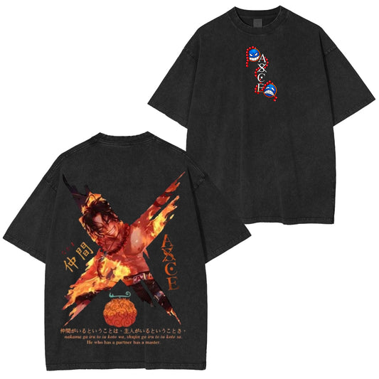 One Piece Vintage Washed T-shirt/Crewneck/Hoodie