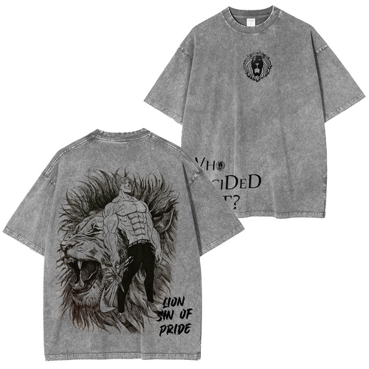 The Seven Deadly Sins Washed T-shirt/Crewneck/Hoodie