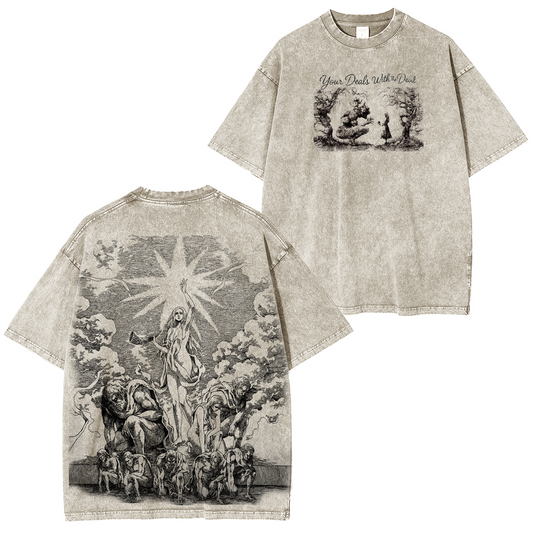 Attack on Titan Vintage Washed T-shirt/Crewneck/Hoodie
