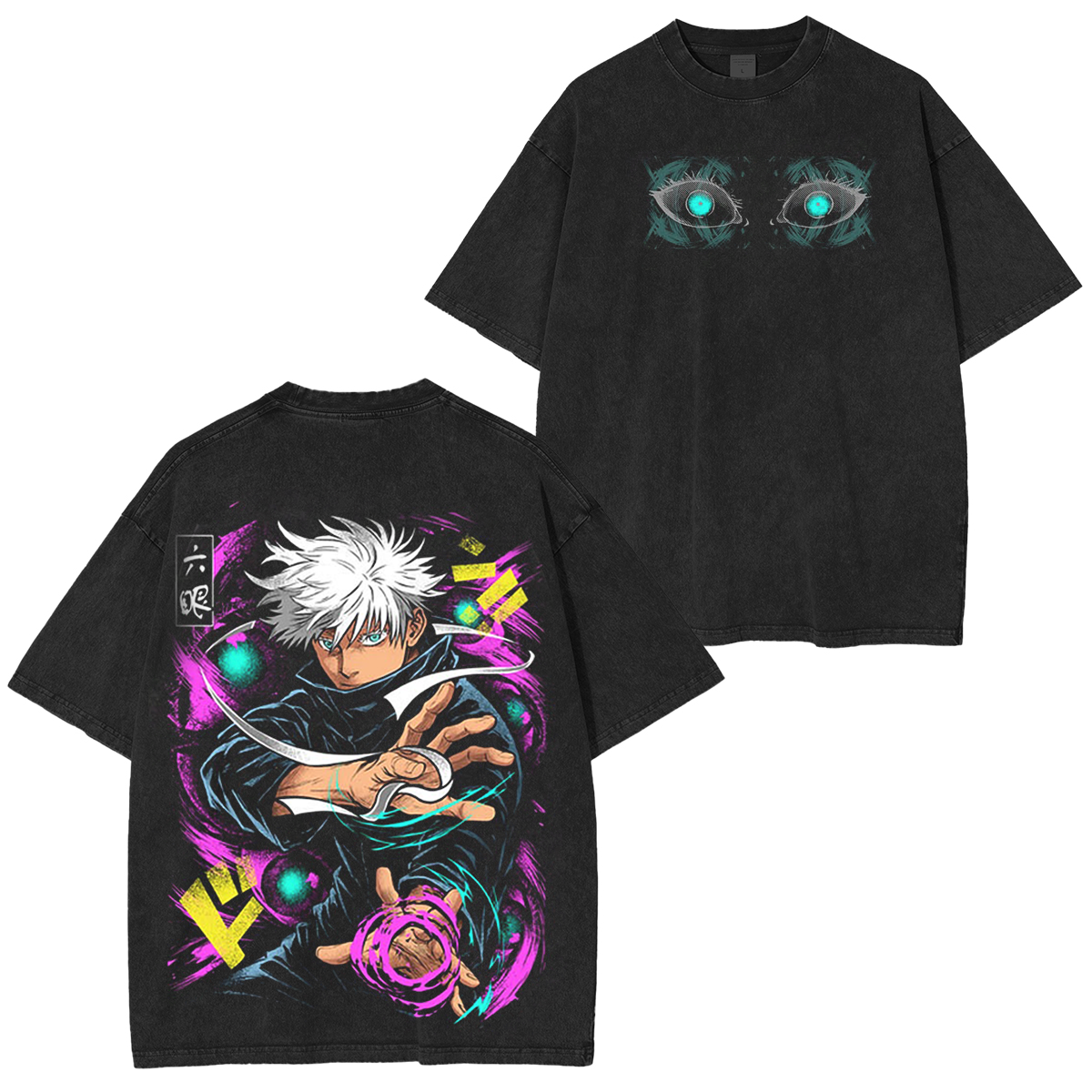 Jujutsu Kaisen Vintage Washed T-shirt/Crewneck/Hoodie
