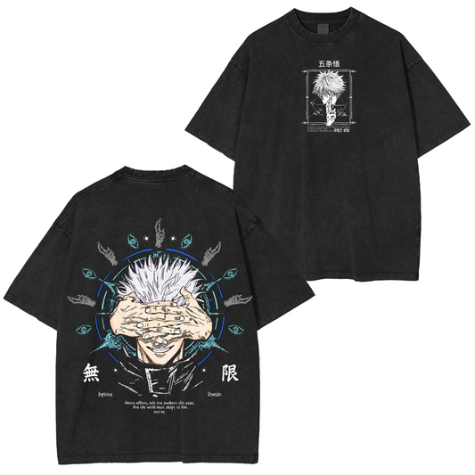 Jujutsu Kaisen Vintage Washed T-shirt/Crewneck/Hoodie