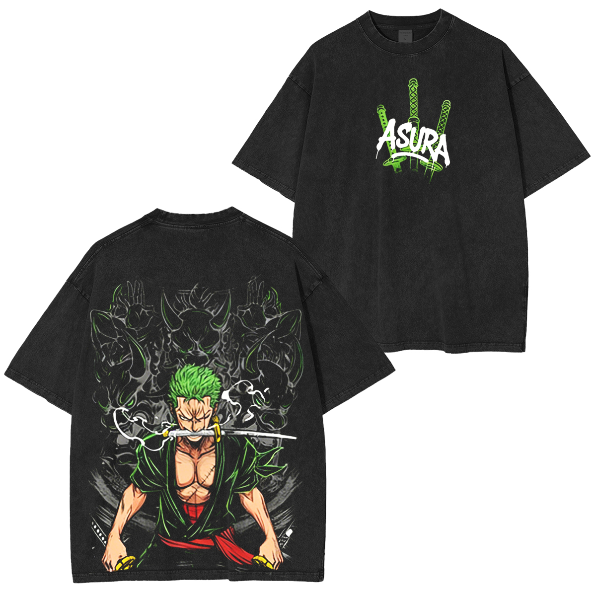 One Piece Vintage Washed T-shirt/Crewneck/Hoodie