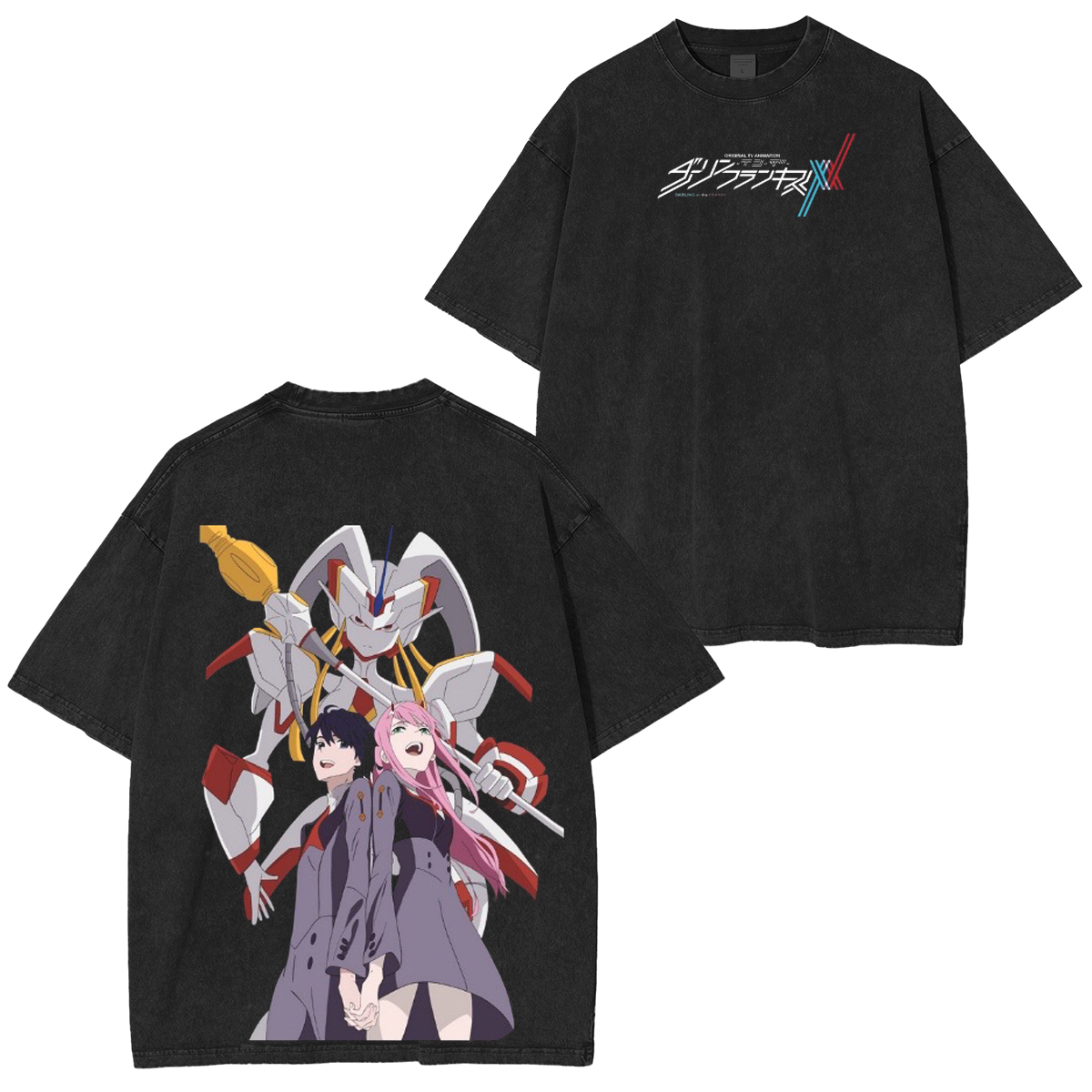 DARLING in the FRANXX Washed T-shirt/Crewneck/Hoodie