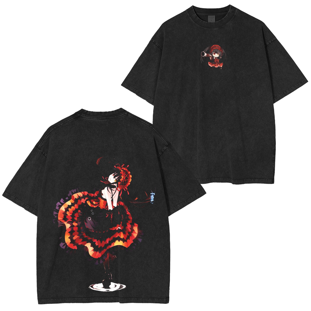 Date A Live Washed T-shirt/Crewneck/Hoodie