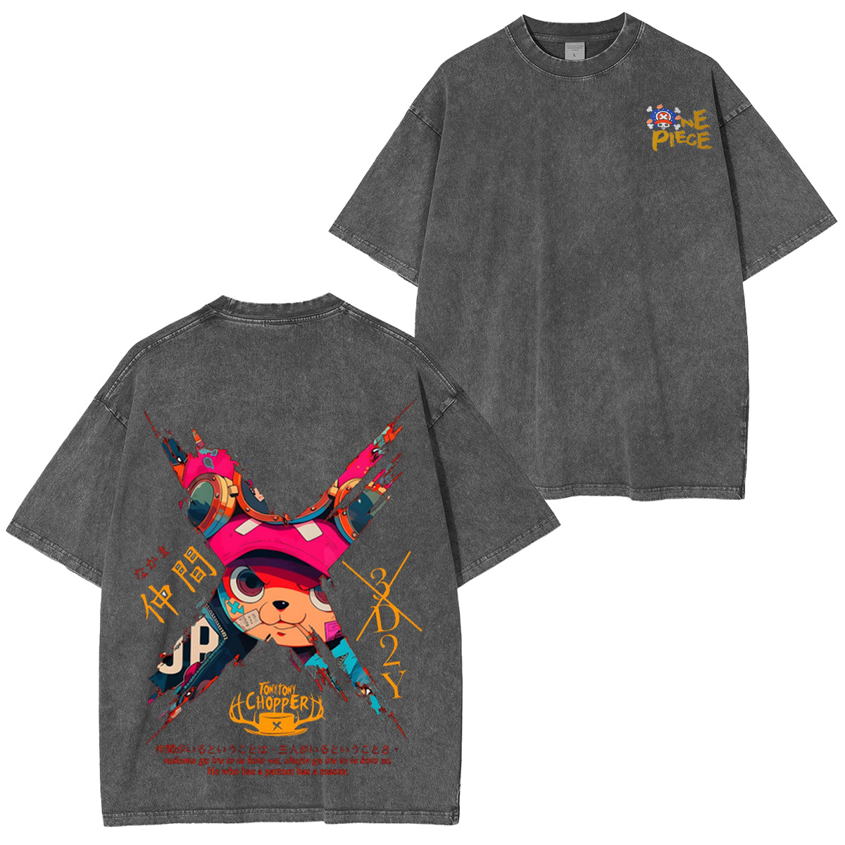 One Piece Vintage Washed T-shirt/Crewneck/Hoodie