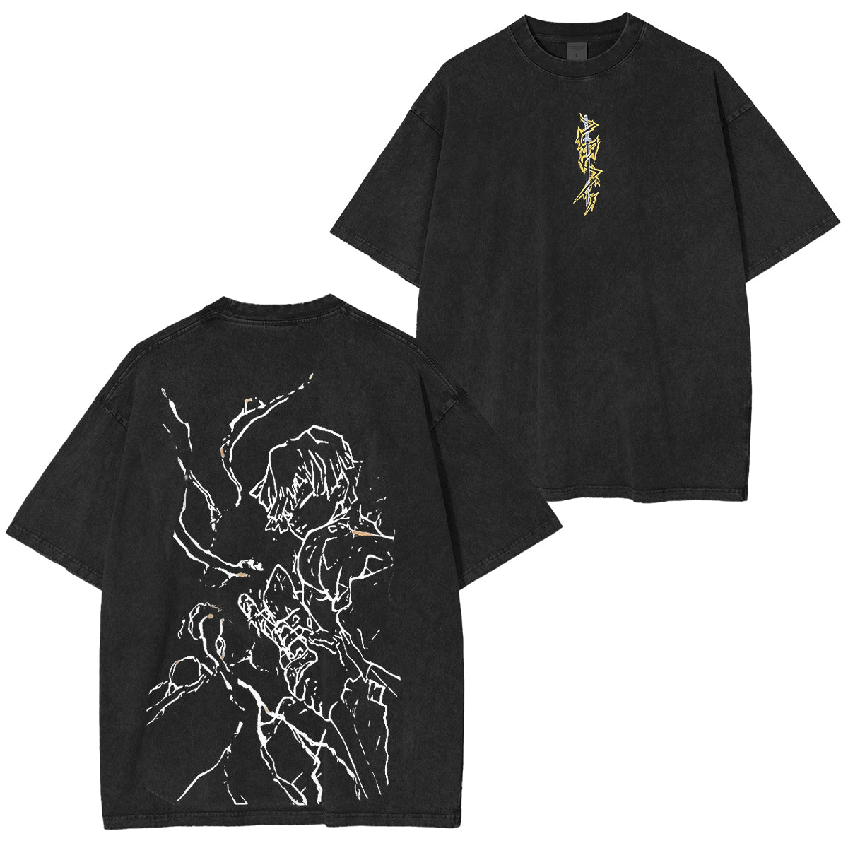 Zenitsu Agatsuma Demon Vintage Tee