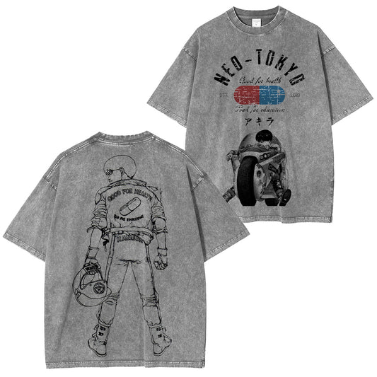 Akira :Ryomen Sukuna Vintage washed T-shirt/Crewneck/Hoodie