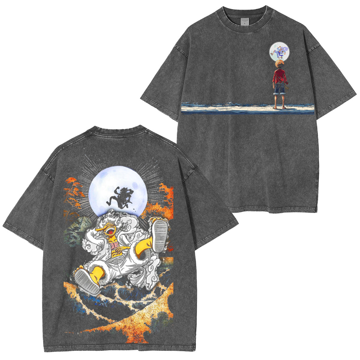 One Piece Washed T-shirt/Crewneck/Hoodie