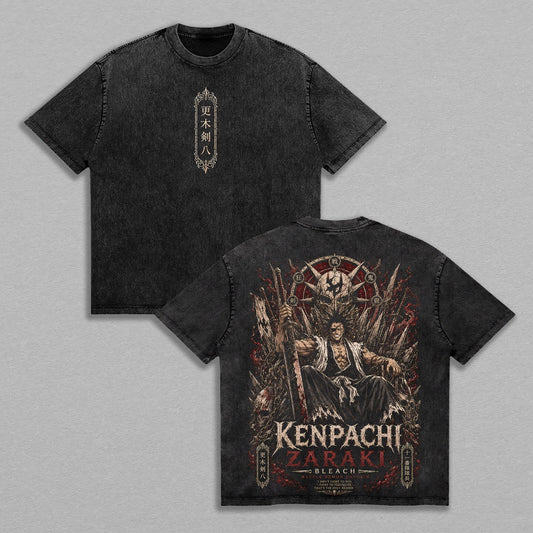 Kenpachi Zaraki Bleach Polera Unisex Lavada