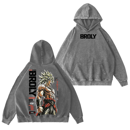Broly Dragon Ball Super Unisex Washed T-Shirt