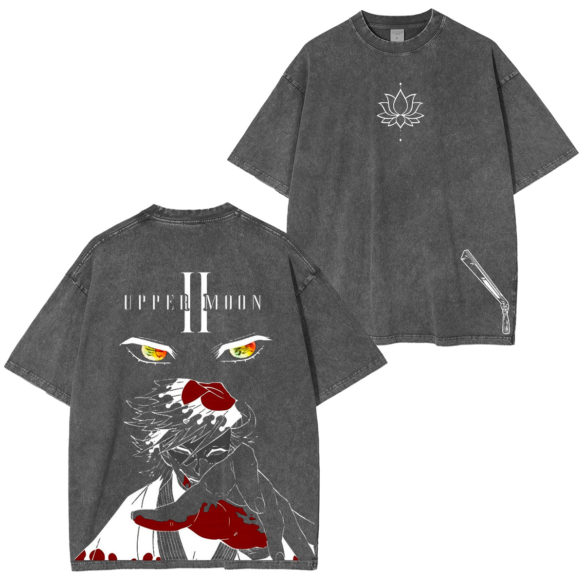 Aska,Demon Slayer Vintage Tee