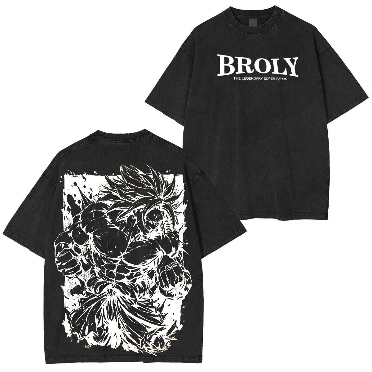 DRAGON BALL： Broli Polera Lavada Vintage