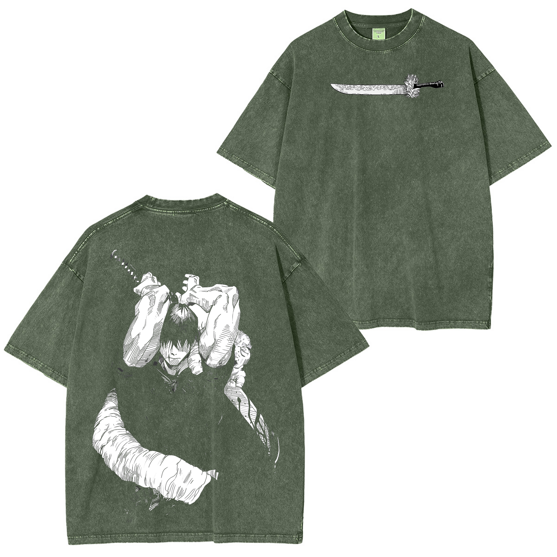 Jujutsu Kaisen Anime Washed T-shirt/Crewneck/Hoodie
