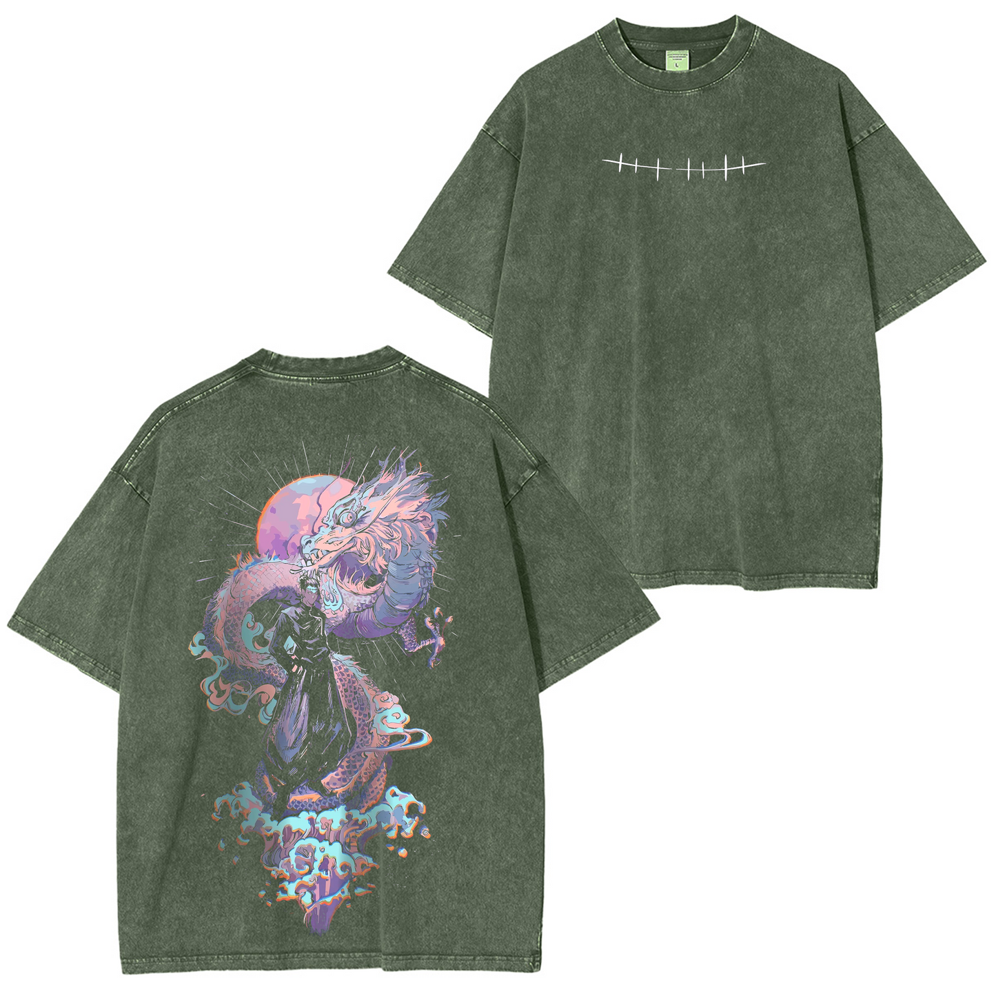 Jujutsu Kaisen Anime Washed T-shirt/Crewneck/Hoodie