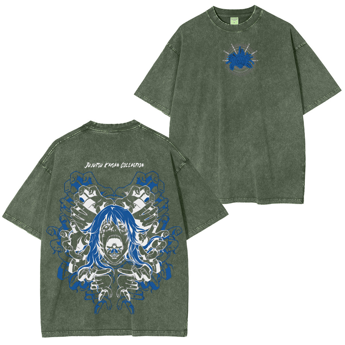 Mahito Jujutsu Kaisen Vintage Washed T-shirt/Crewneck/Hoodie