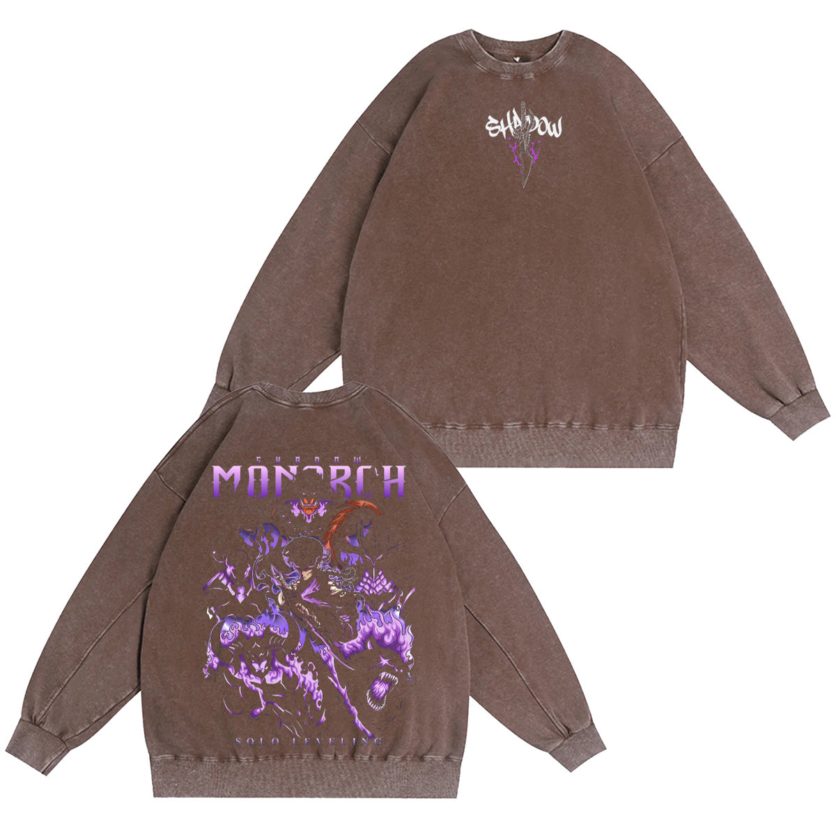 Solo Leveling Vintage Washed T-shirt/Crewneck/Hoodie