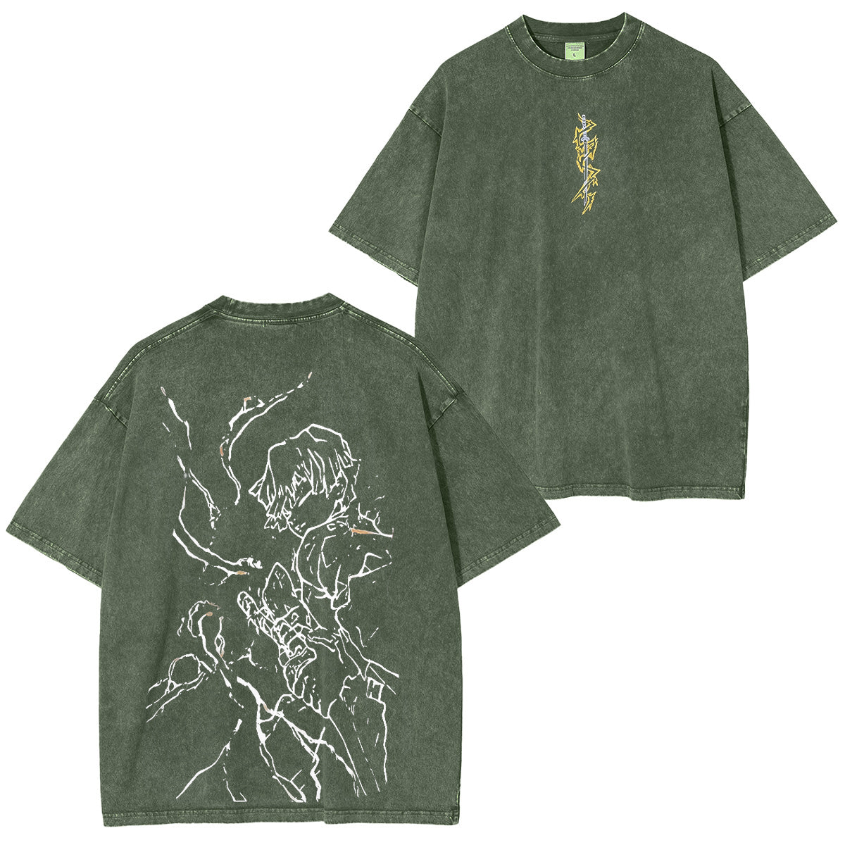 Zenitsu Agatsuma Demon Vintage Tee
