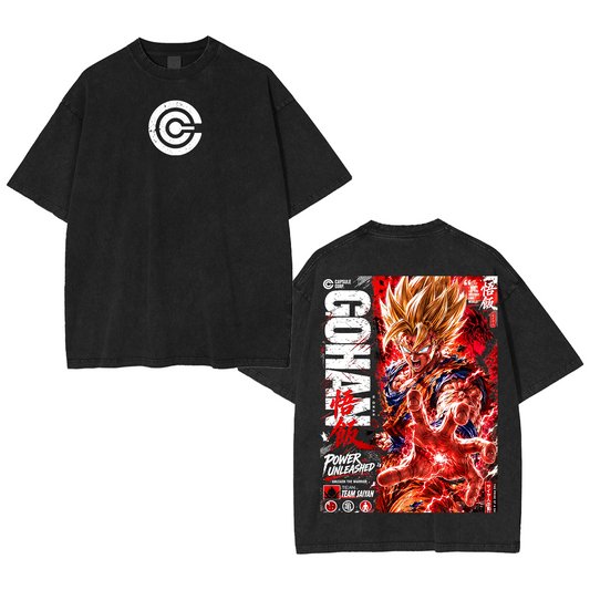 Future Trunks Dragon Ball Vintage Polera Unisex Lavada
