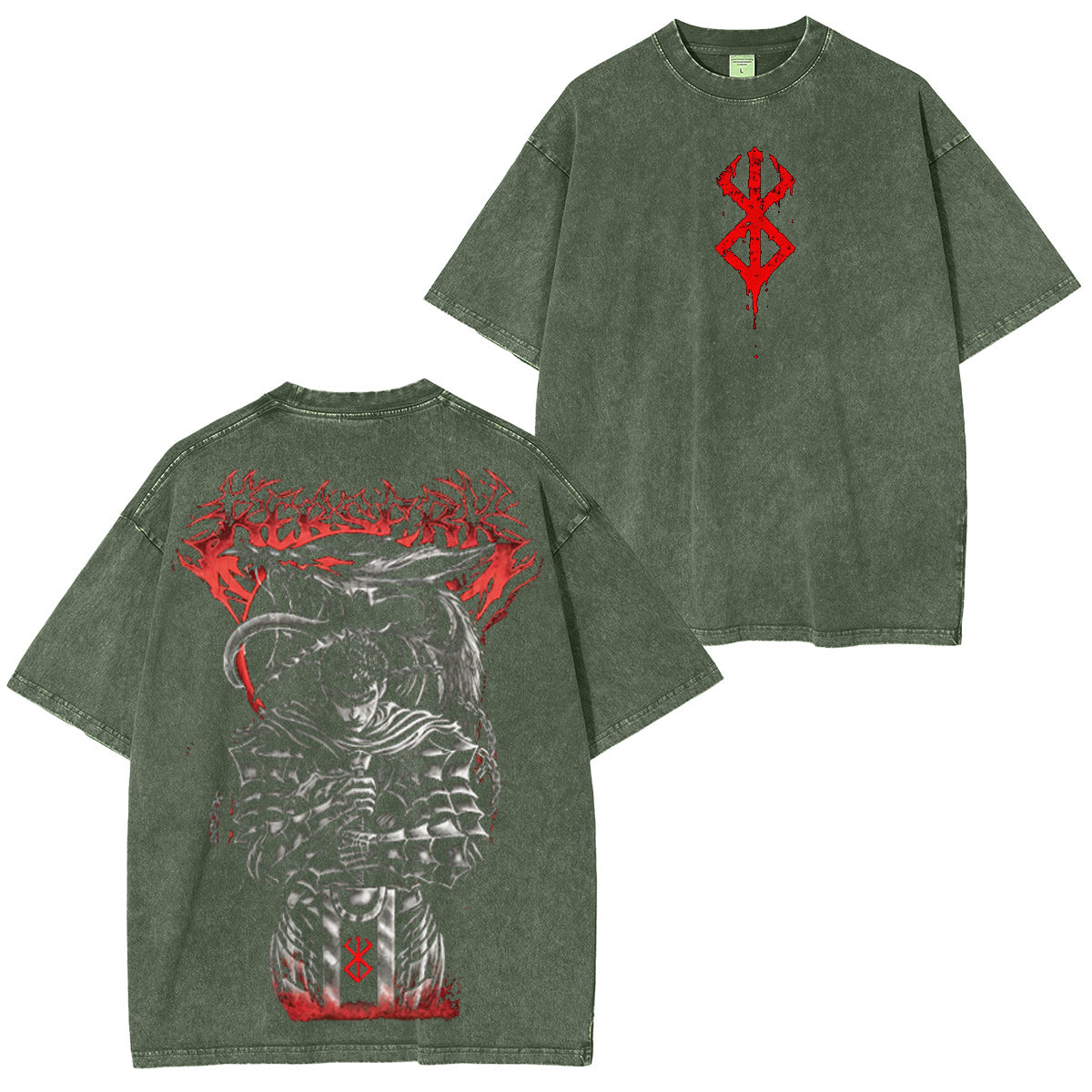 Guts Berserk Polera Lavada