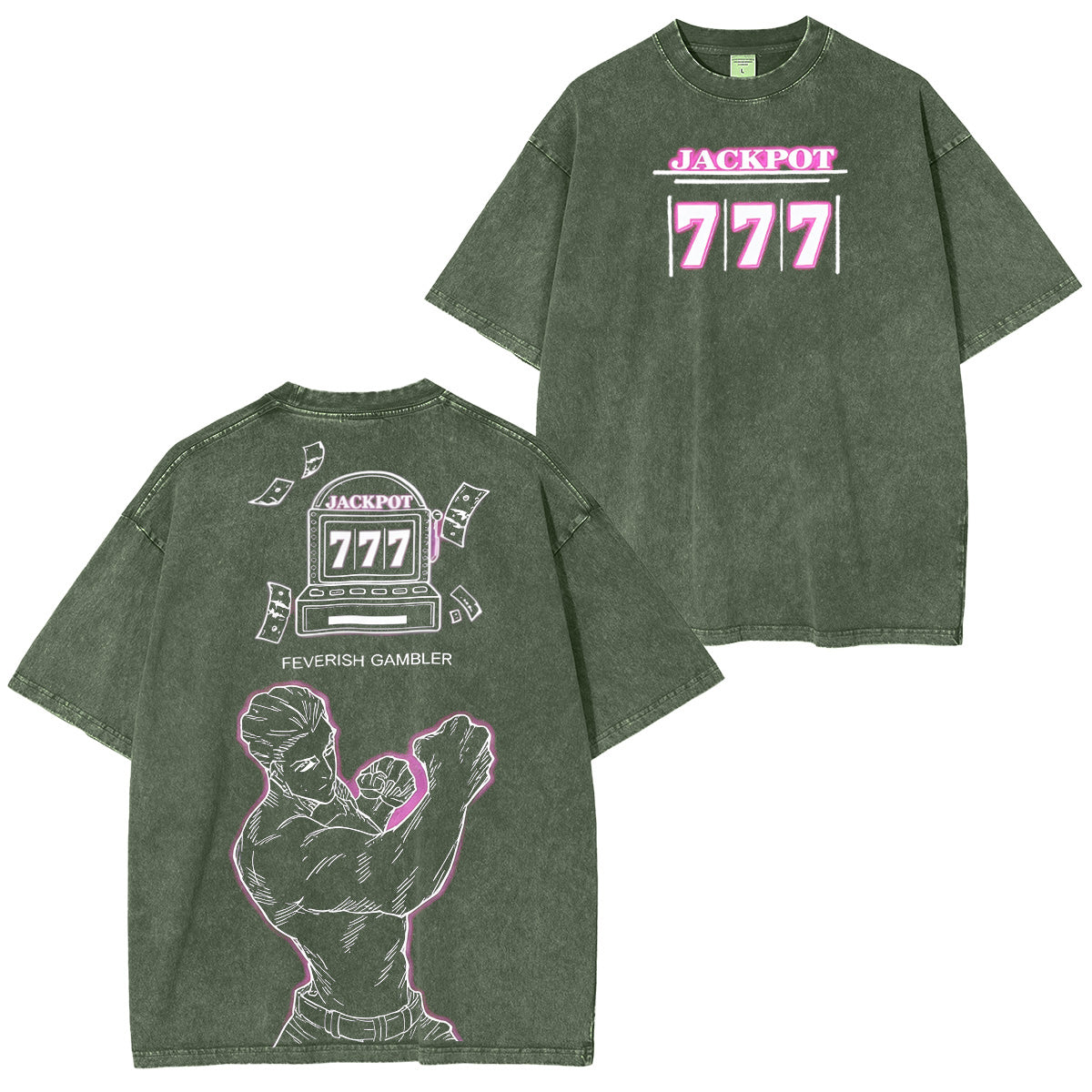 Jujutsu Kaisen :Kinji Hakari Vintage washed T-shirt/Crewneck/Hoodie