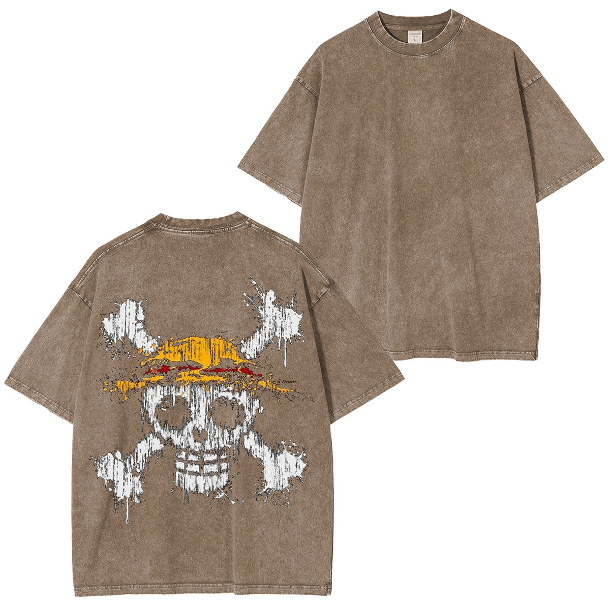 Luffy One Piece Washed T-shirt/Crewneck/Hoodie