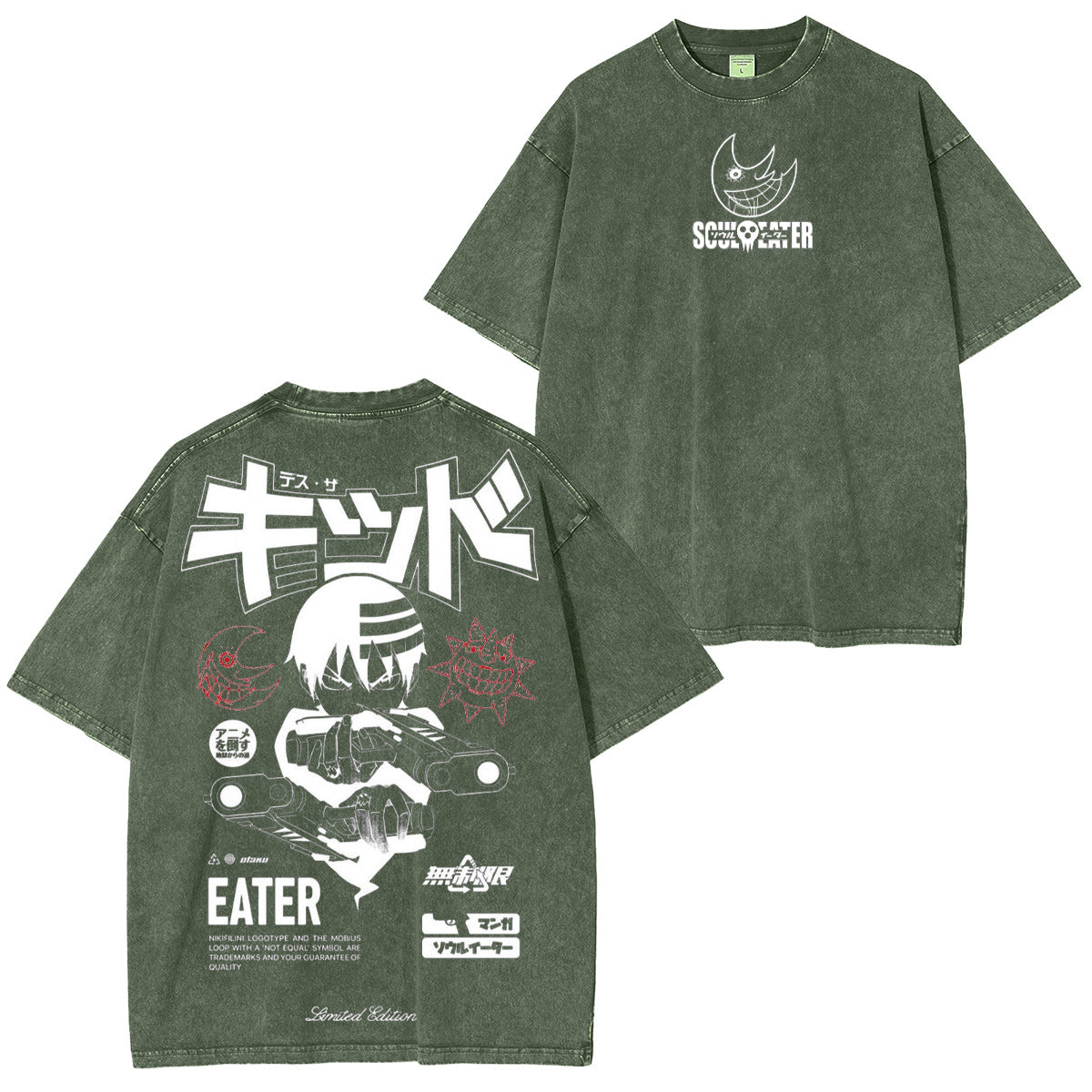 Soul Eater Washed T-shirt/Crewneck/Hoodie