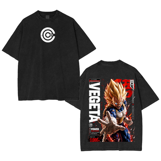 Vegeta Statue Unboxing - Dragon Ball Vintage Polera Unisex Lavada