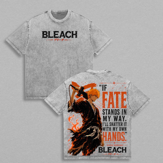 Ichigo Bleach Polera Lavada