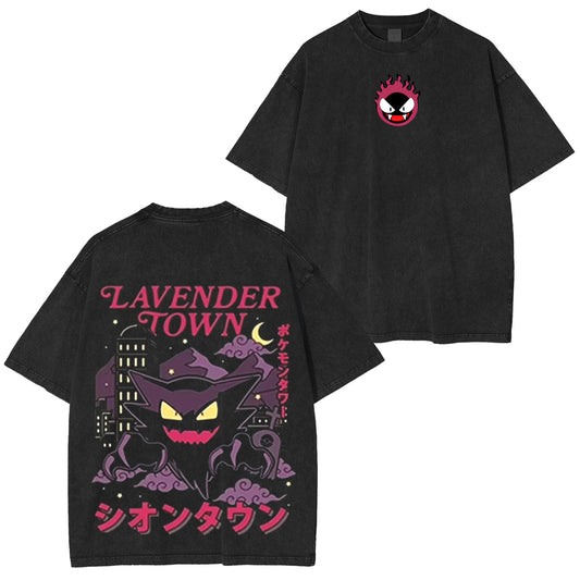 Haunter Lavender TownVintage washed T-shirt/Crewneck/Hoodie