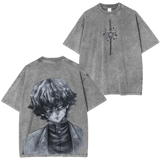 Demon Slayer Vintage washed T-shirt/Crewneck/Hoodie