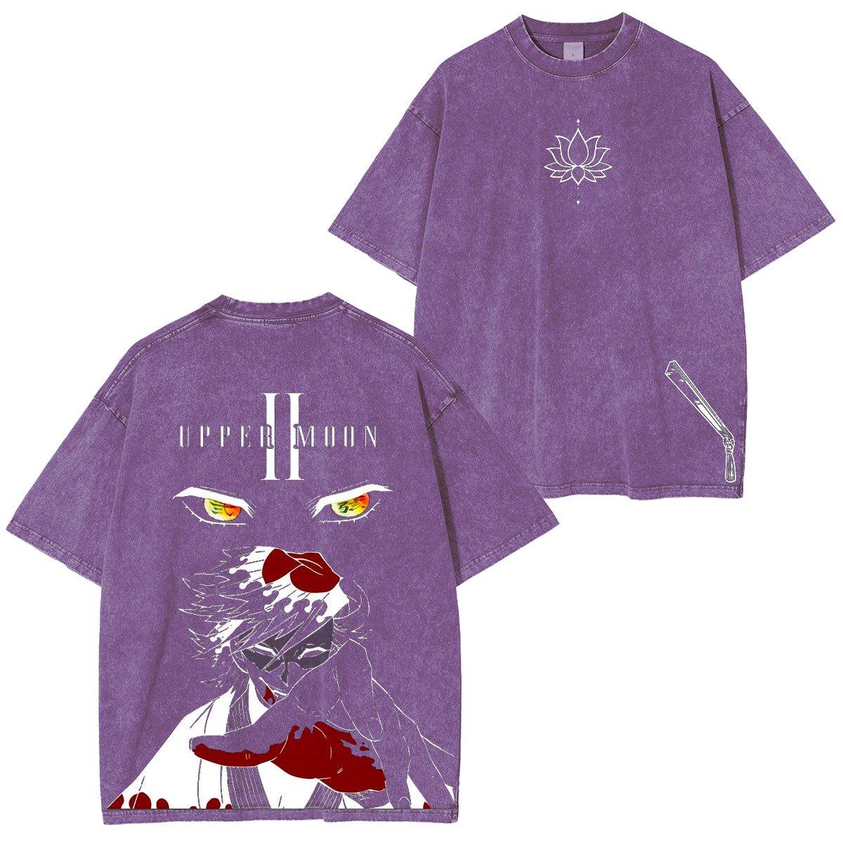 Aska,Demon Slayer Vintage Tee