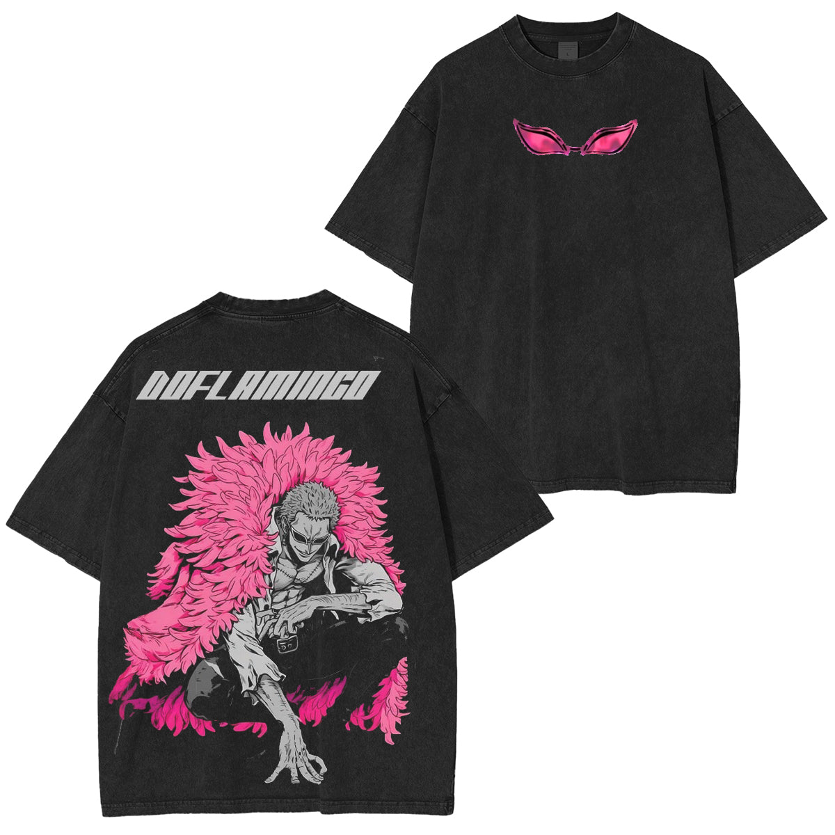 Donquixote Doflamingo:One Piece Rule your world in true Doffy style Vintage Washed Unisex T-Shirt