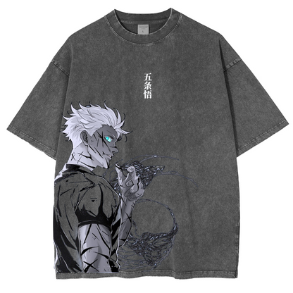 Anime Gojo Printed Shirt