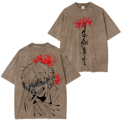 Tokyo Ghoul Anime Polera Unisex Lavada