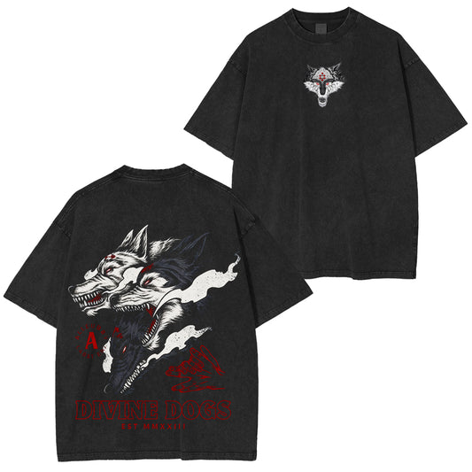 Megumi Fushiguro: Jujutsu Kaisen Vintage Washed Unisex T-Shirt